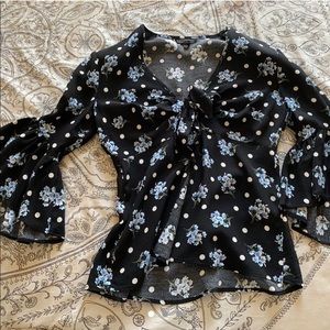 Floral Topshop Blouse